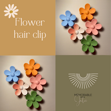 Load image into Gallery viewer, Flower Hair Clips
