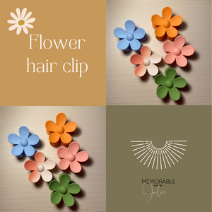 Flower Hair Clips